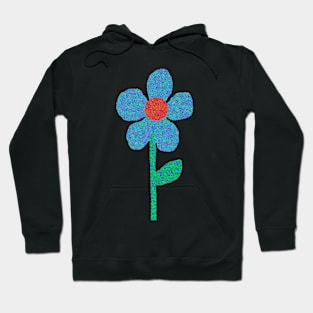 Colorful Speckled Flower Hoodie